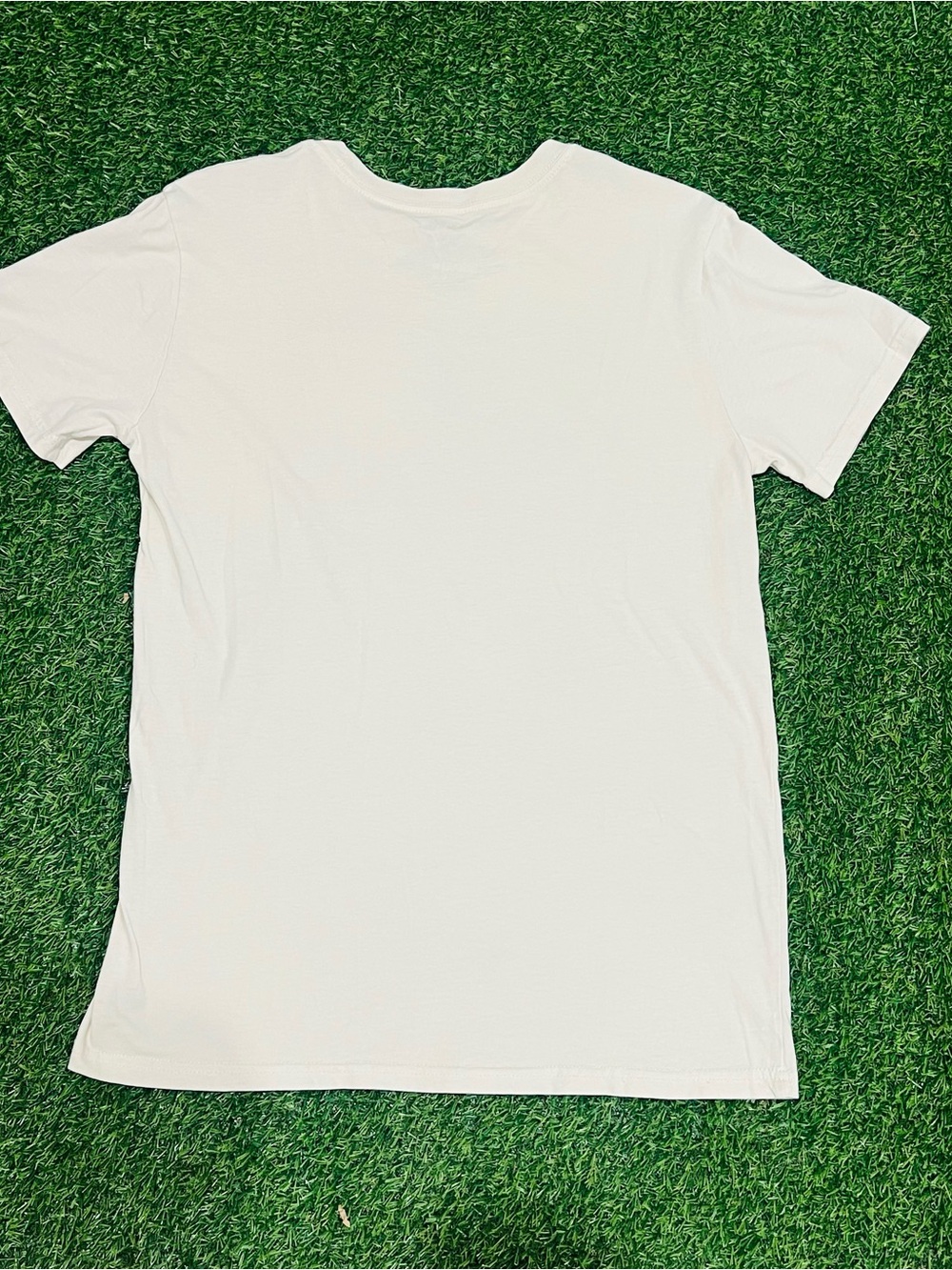 Keith Haring American Flag Cream Pop Art Streetwear T-Shirt Size M 💎 - Picture 4 of 5